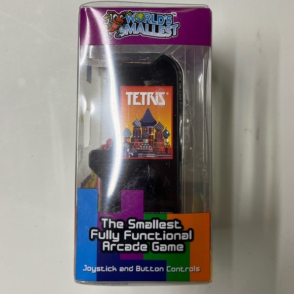 NEW World’s Tiniest Arcade Tetris Game 8+ Super Impulse - Picture 9 of 16